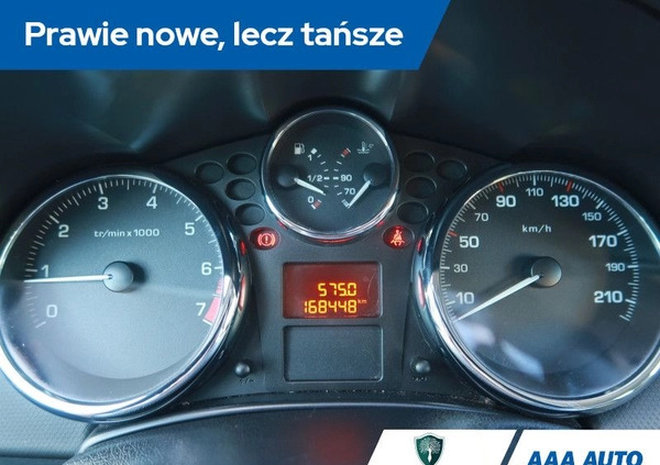 Peugeot 207 cena 12500 przebieg: 168437, rok produkcji 2007 z Brodnica małe 172